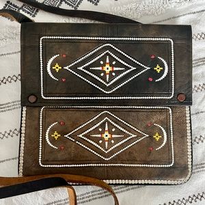 Handmade crossbody bag